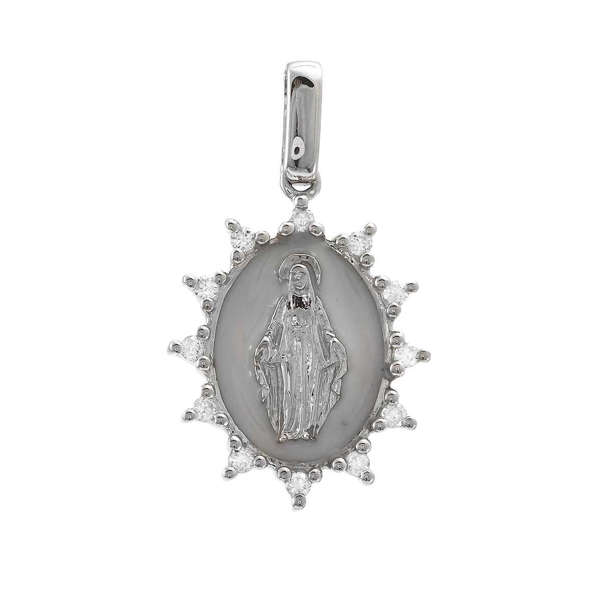 Pendants Pendants in White Gold containing Diamond 445459