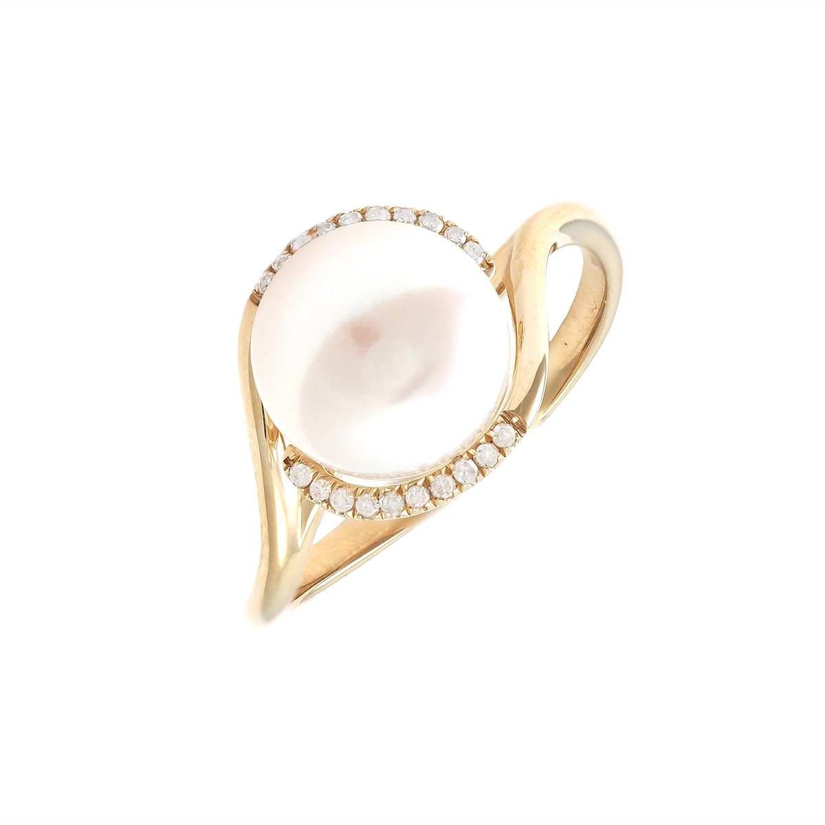 Rings Rings in Yellow Gold containing Multi-gemstone, Diamond, Pearl 445484