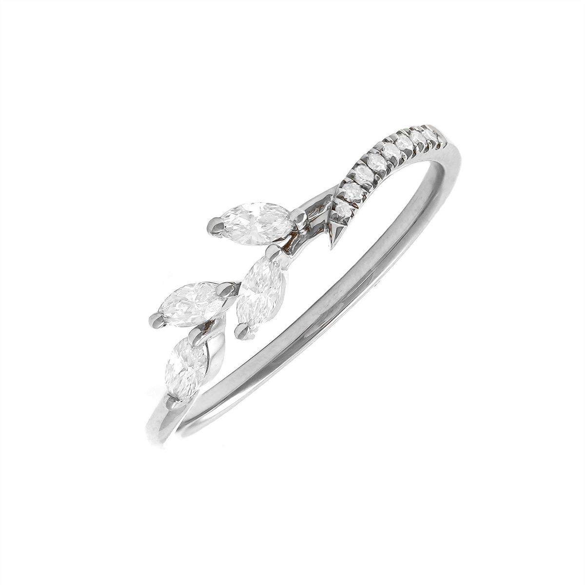 Wedding Bands Rings in White Gold containing Diamond 445491