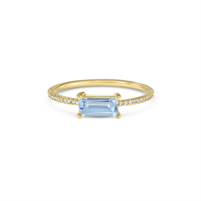 Rings Rings in Yellow Gold containing Blue topaz , Multi-gemstone, Diamond 445492