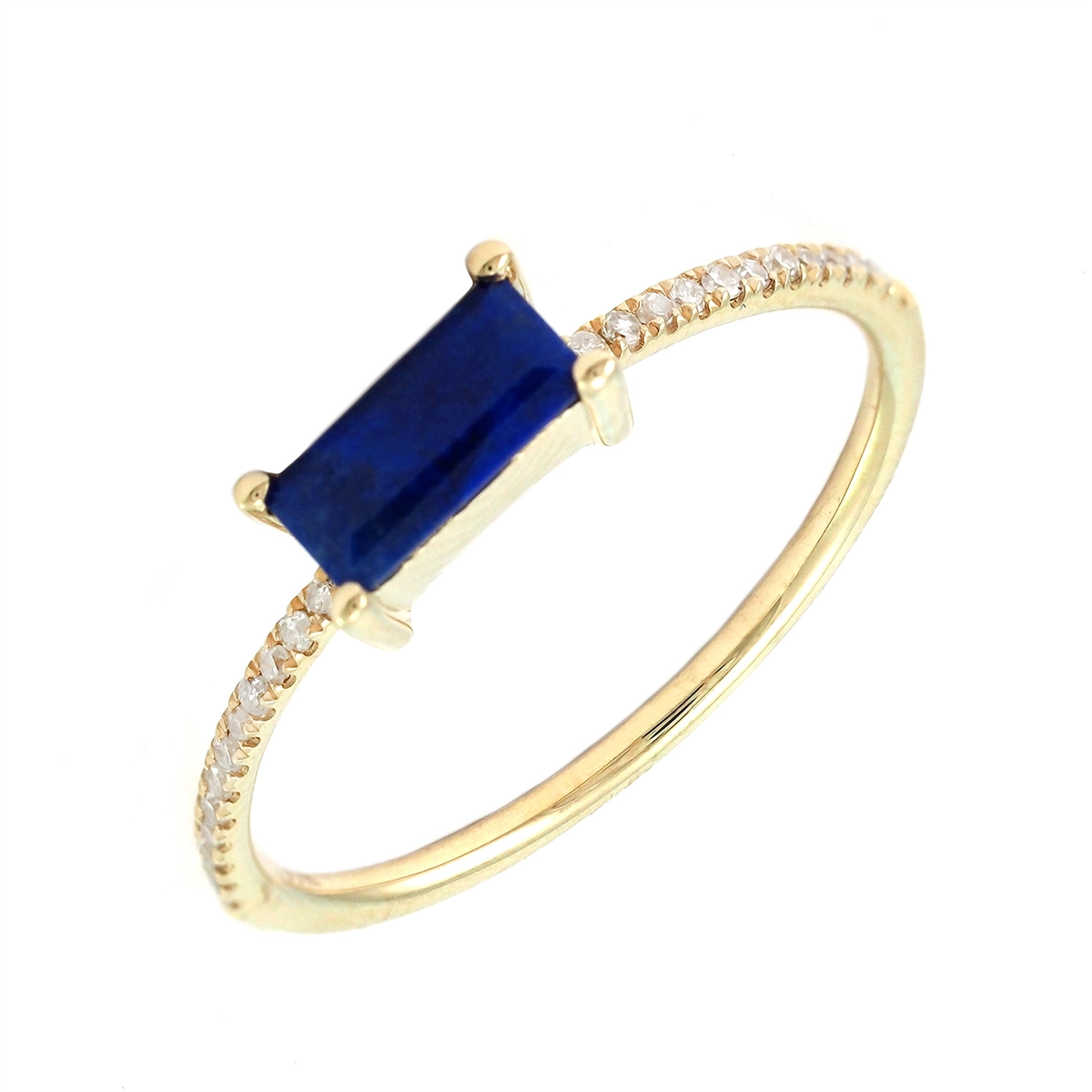 Rings Rings in Yellow Gold containing Lapis, Multi-gemstone, Diamond 445493