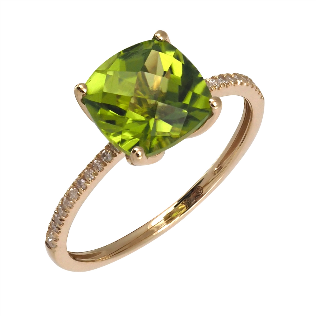 Rings Rings in Yellow Gold containing Peridot, Multi-gemstone, Diamond 445502