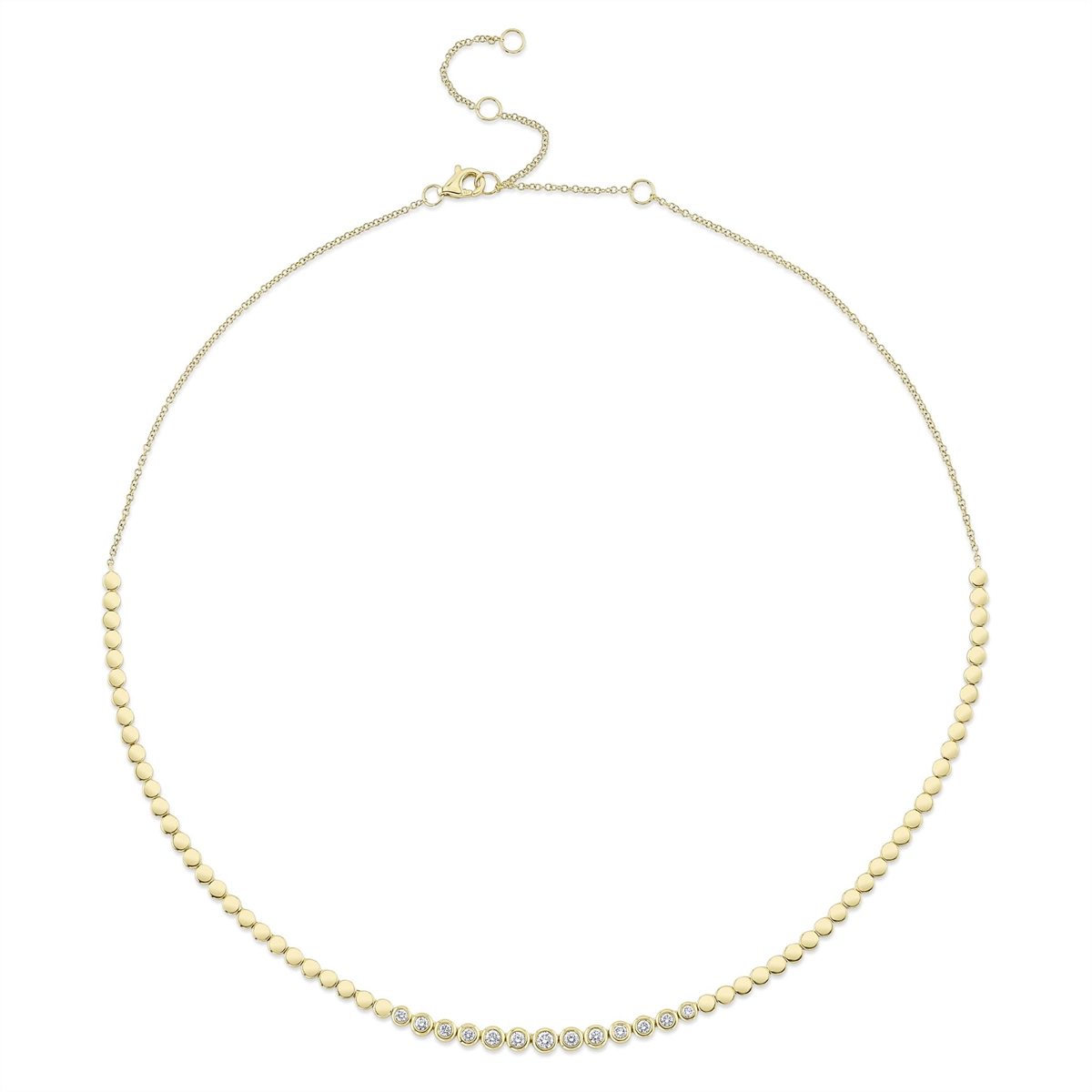 Necklaces Necklaces in Yellow Gold containing Diamond 445507