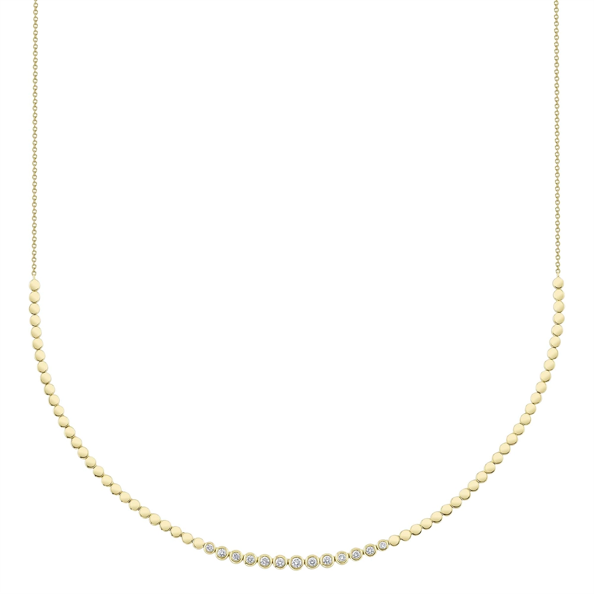 Necklaces Necklaces in Yellow Gold containing Diamond 445507