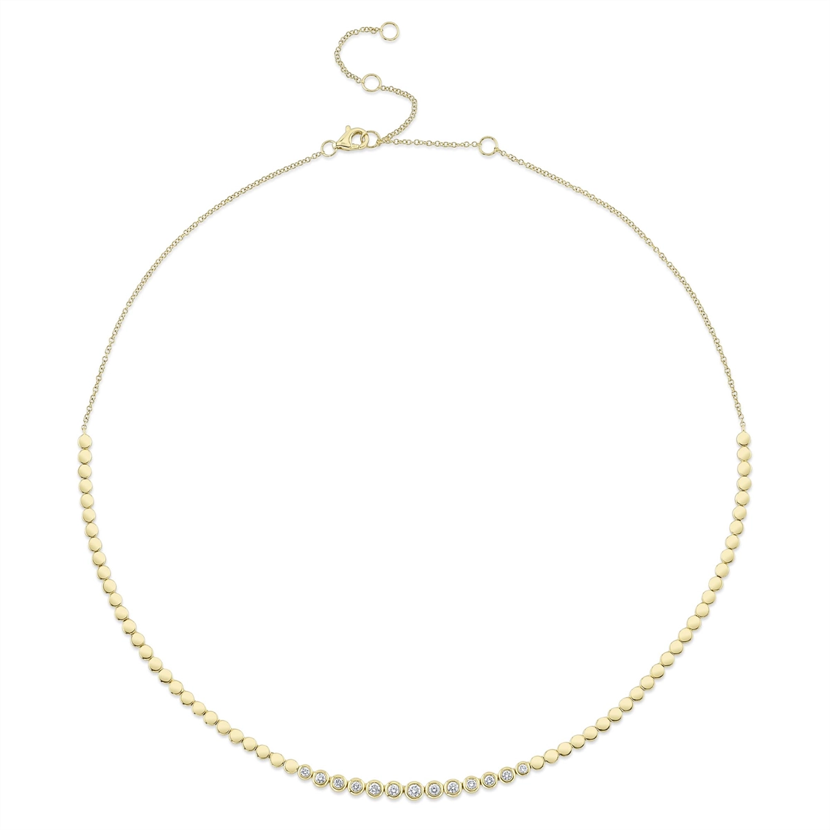Necklaces Necklaces in Yellow Gold containing Diamond 445507