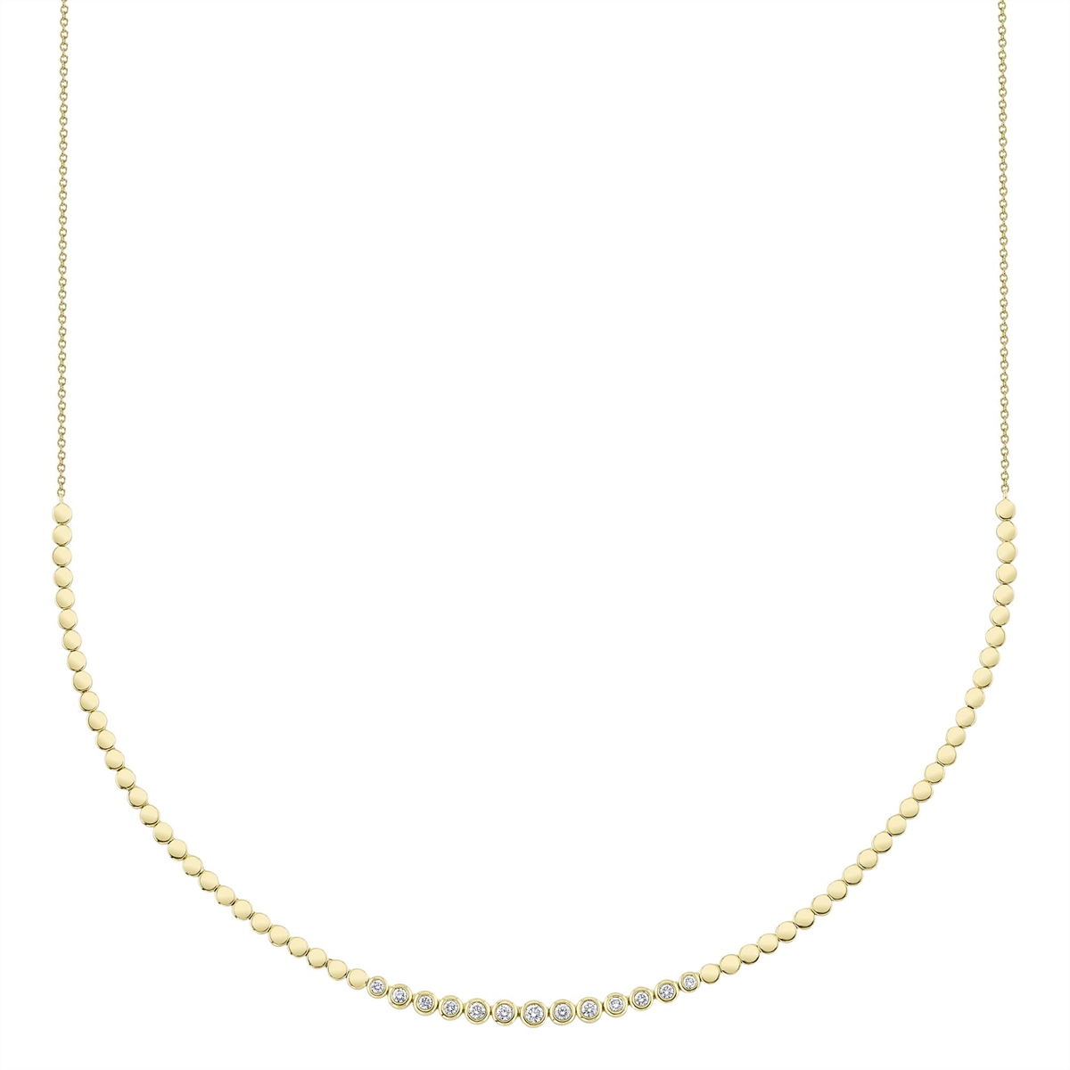 Necklaces Necklaces in Yellow Gold containing Diamond 445507