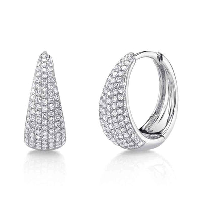 Earrings Earrings in White Gold containing Diamond 445512