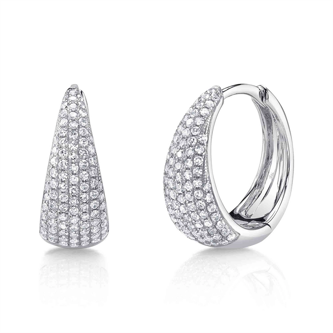 Earrings Earrings in White Gold containing Diamond 445512