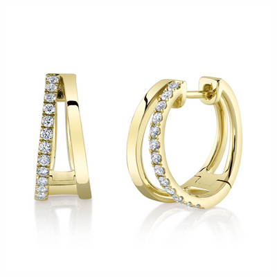 Earrings Earrings in Yellow Gold containing Diamond 445515