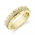 Wedding Bands Rings in Yellow Gold containing Diamond 445518