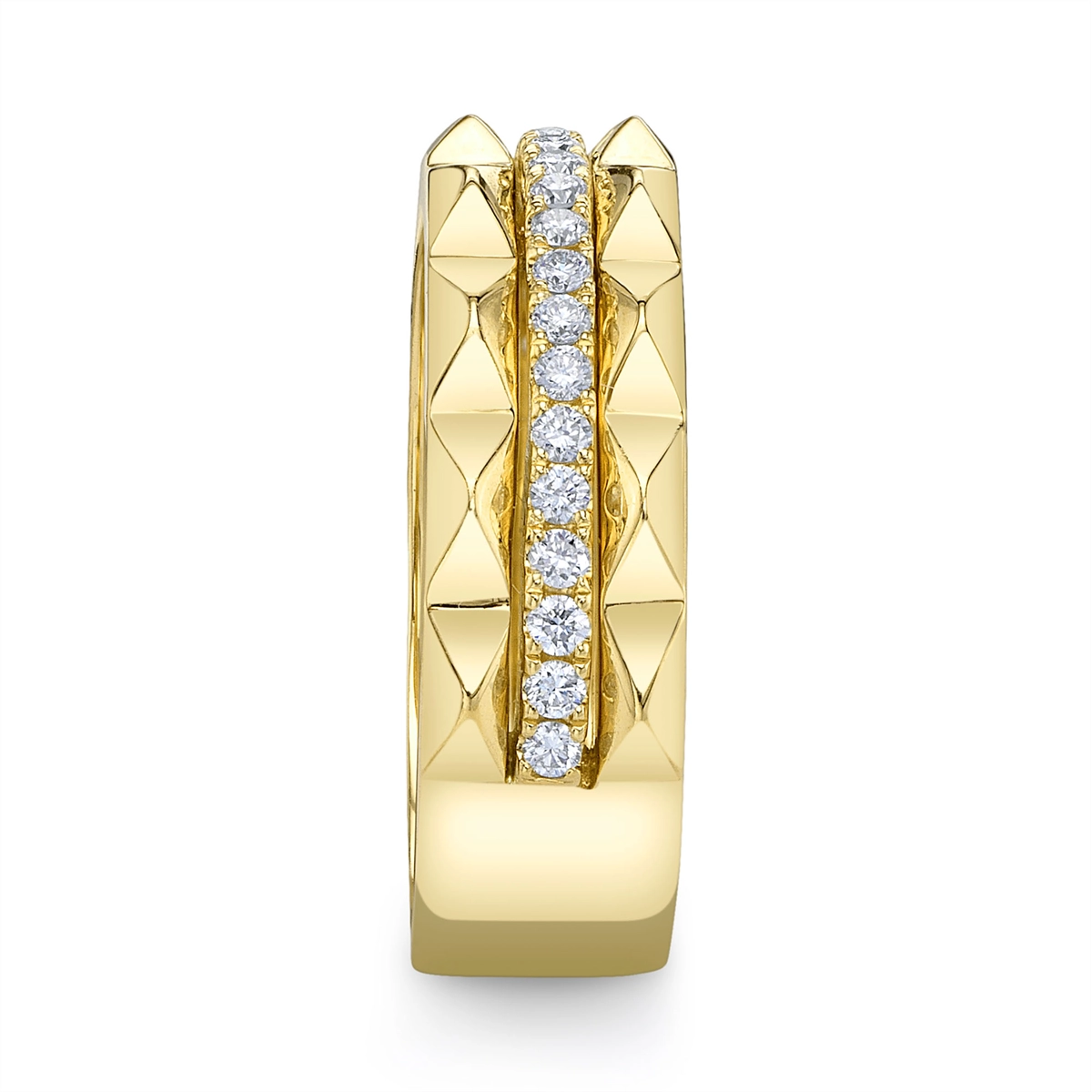 Wedding Bands Rings in Yellow Gold containing Diamond 445518
