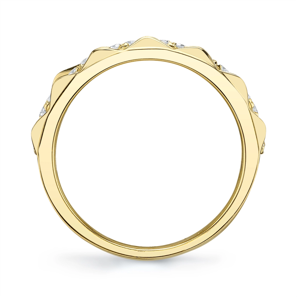 Wedding Bands Rings in Yellow Gold containing Diamond 445518