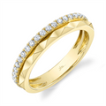 Wedding Bands Rings in Yellow Gold containing Diamond 445521