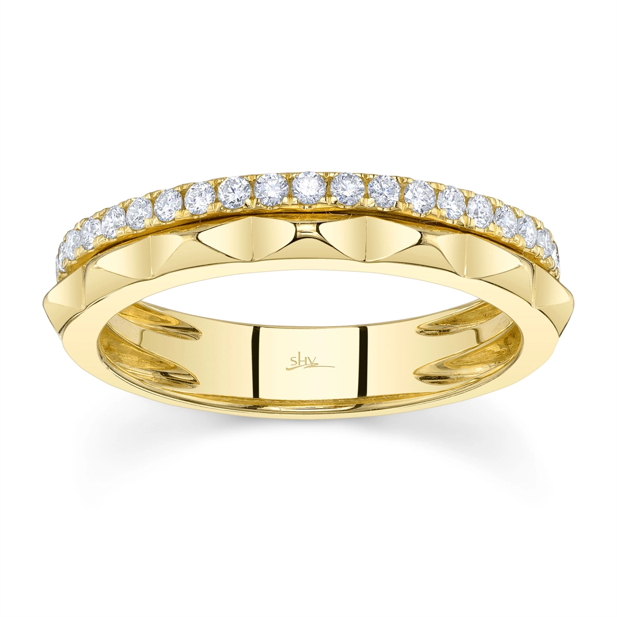 Wedding Bands Rings in Yellow Gold containing Diamond 445521