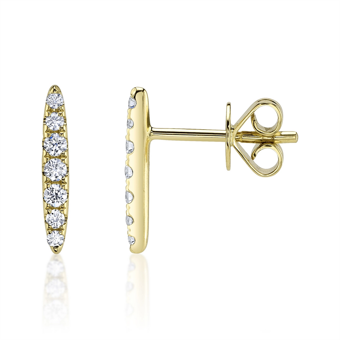 Earrings Earrings in Yellow Gold containing Diamond 445526