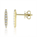 Earrings Earrings in Yellow Gold containing Diamond 445526