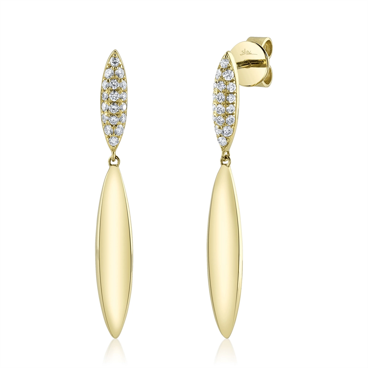 Earrings Earrings in Yellow Gold containing Diamond 445528