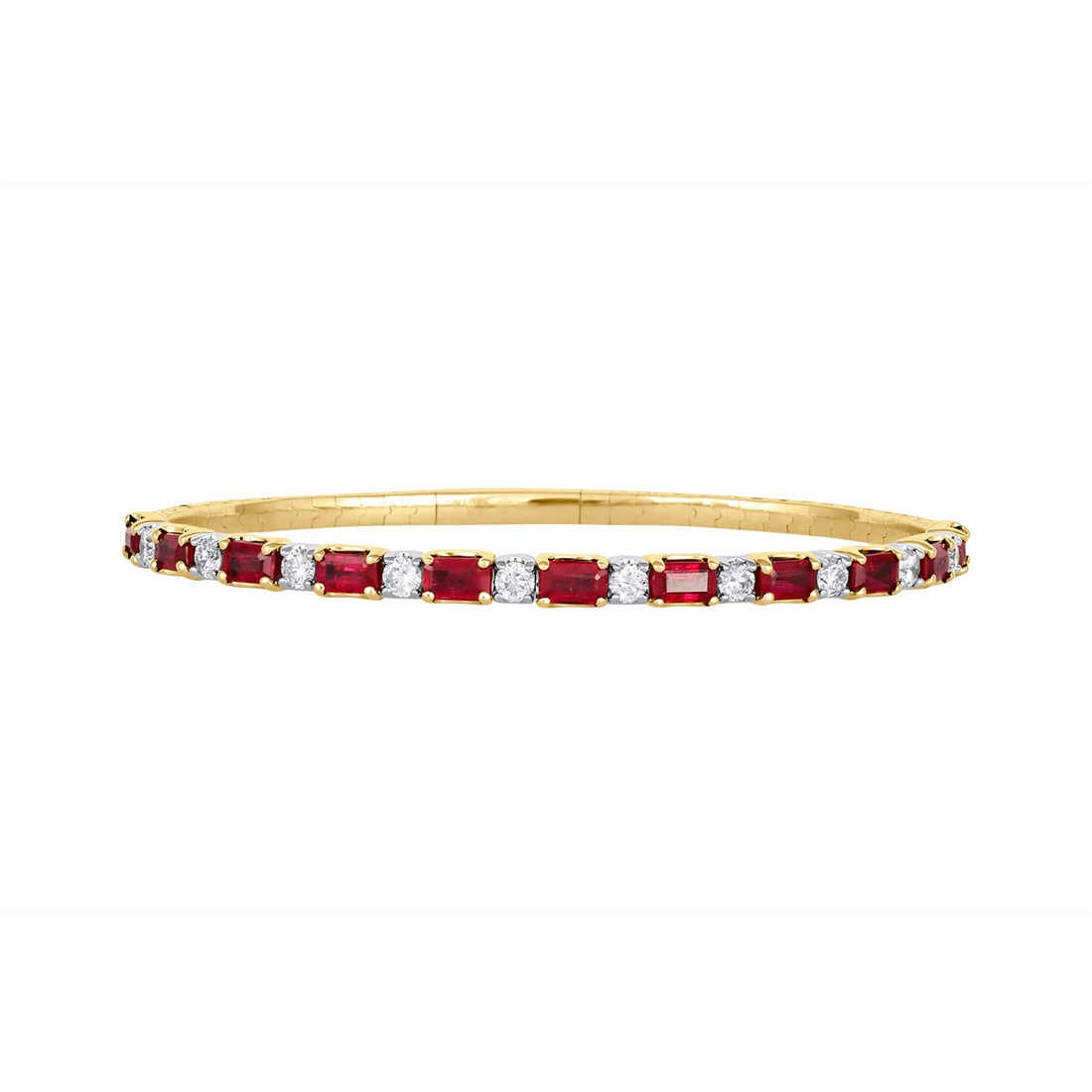 Bracelets Bracelets in Yellow Gold containing Multi-gemstone, Diamond, Ruby 445628
