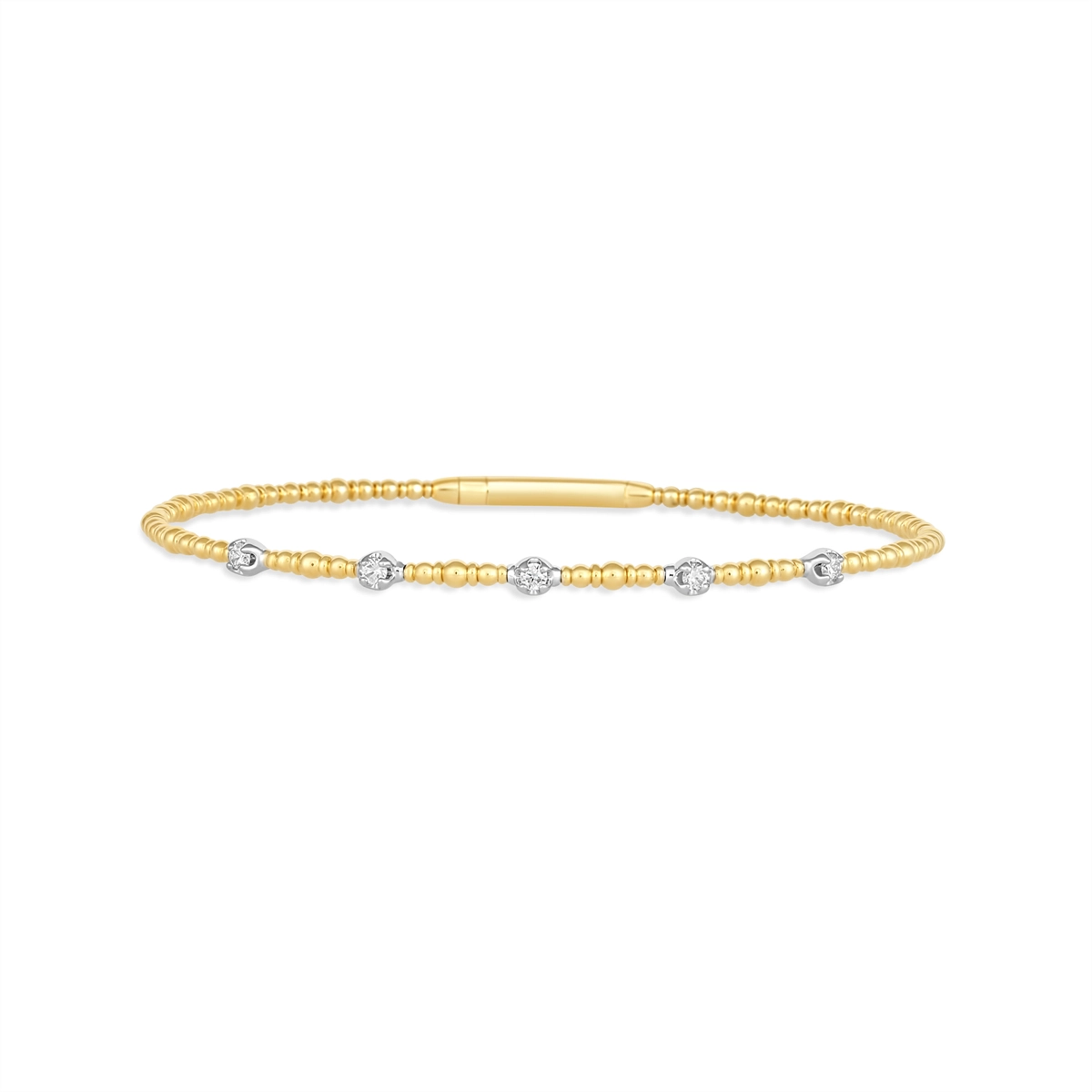Bracelets Bracelets in Mixed Metals containing Diamond 445634