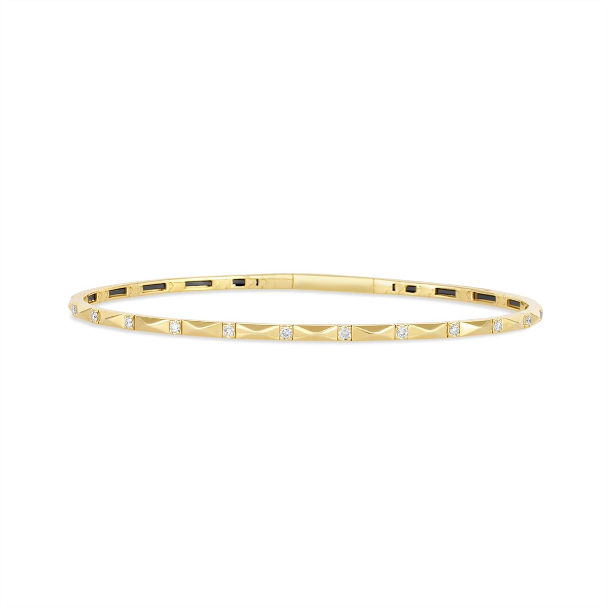 Bracelets Bracelets in Mixed Metals containing Diamond 445640