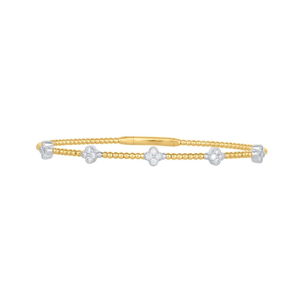 Bracelets Bracelets in Mixed Metals containing Diamond 445657