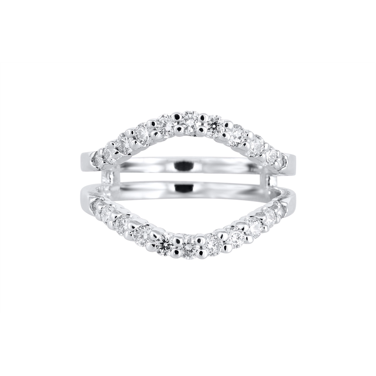 Wedding Bands Wedding Rings in White Gold containing Diamond 445677