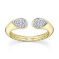 Rings Rings in Mixed Metals containing Diamond 445763