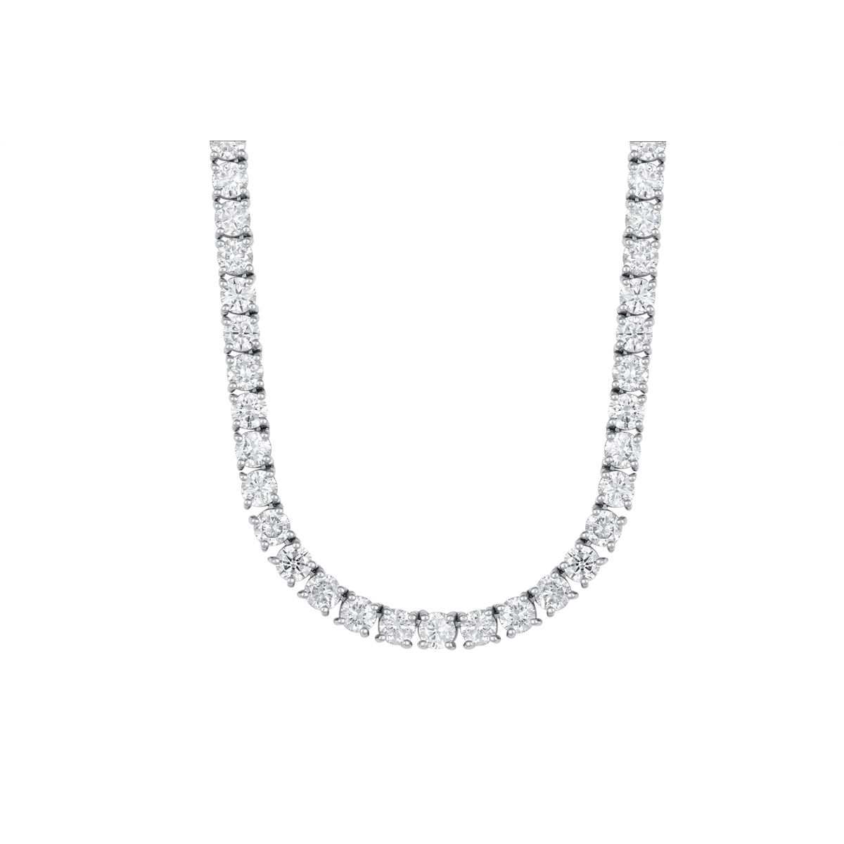 Necklaces Necklaces in White Gold containing Diamond 445849
