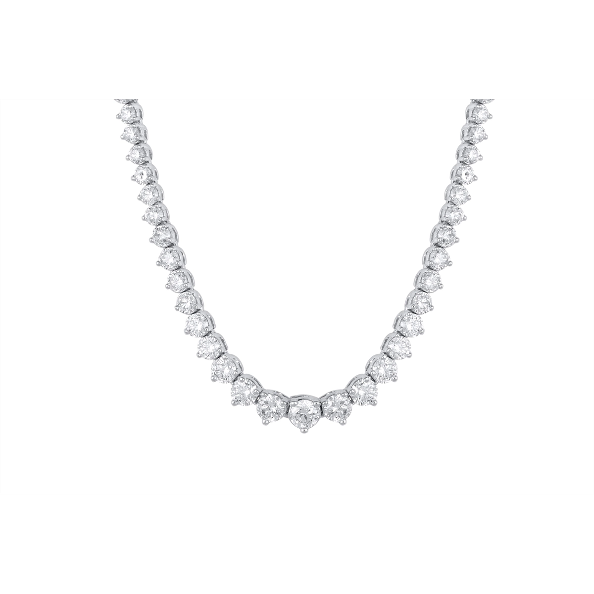 Necklaces Necklaces in White Gold containing Diamond 445857