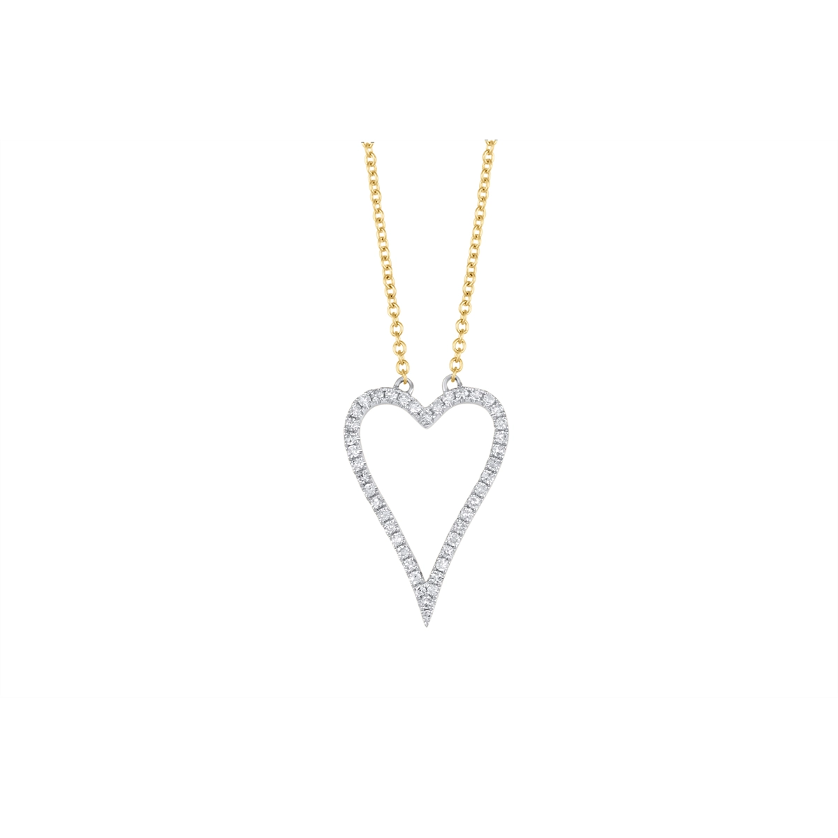 Necklaces Necklaces in Mixed Metals containing Diamond 445860