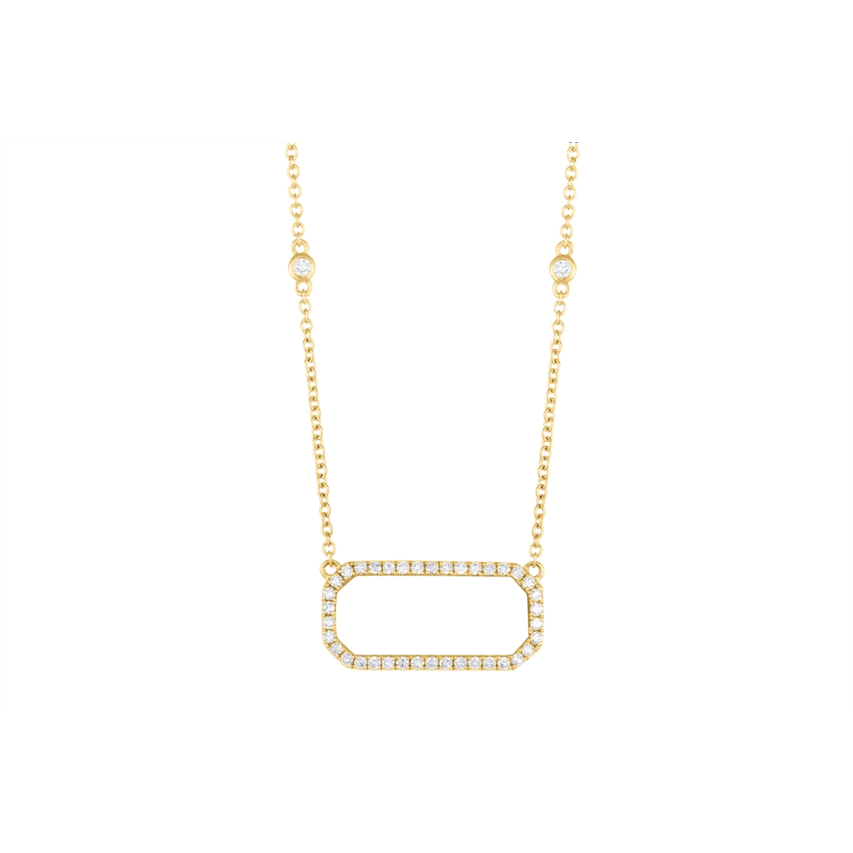 Necklaces Necklaces in Yellow Gold containing Mother of pearl, Multi-gemstone, Diamond 445861