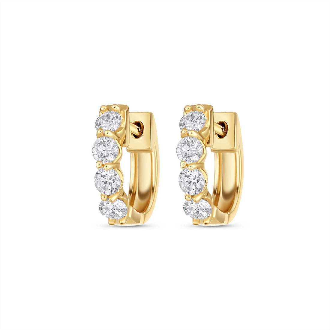 Earrings Earrings in Yellow Gold containing Diamond 445876