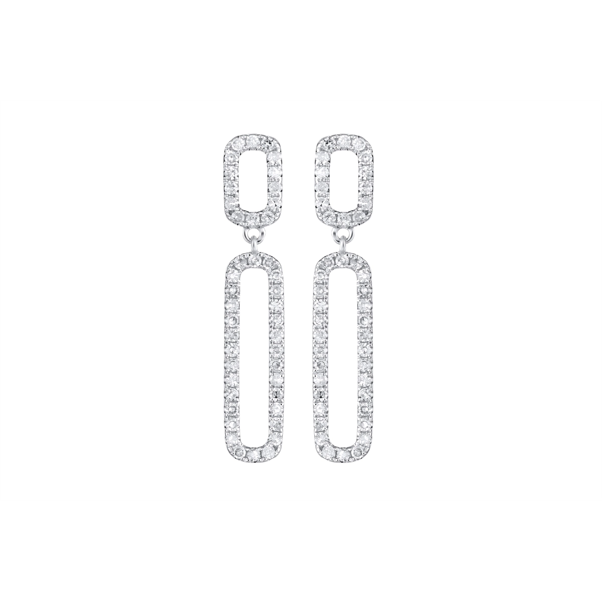 Earrings Earrings in White Gold containing Diamond 445878