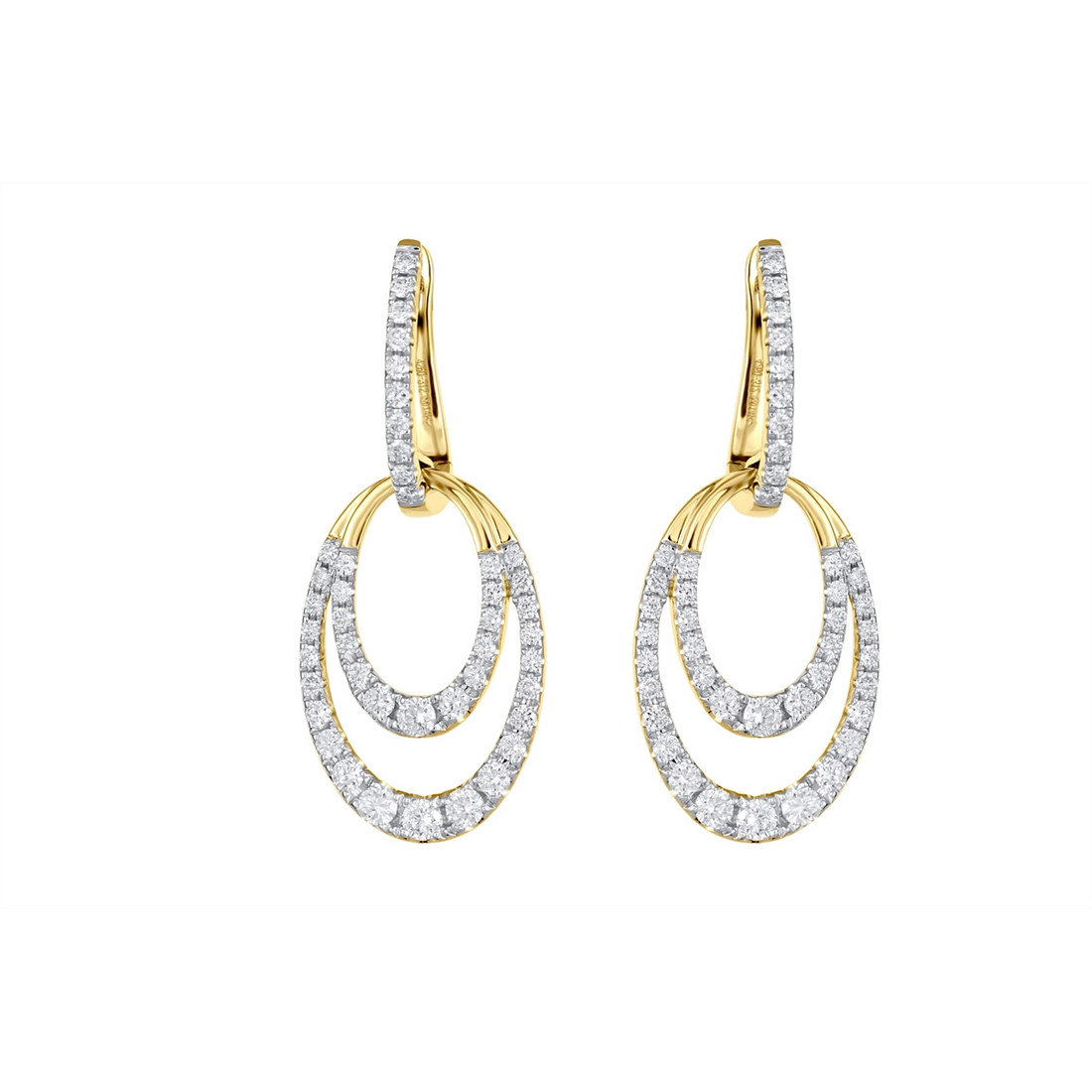 Earrings Earrings in Mixed Metals containing Diamond 445886