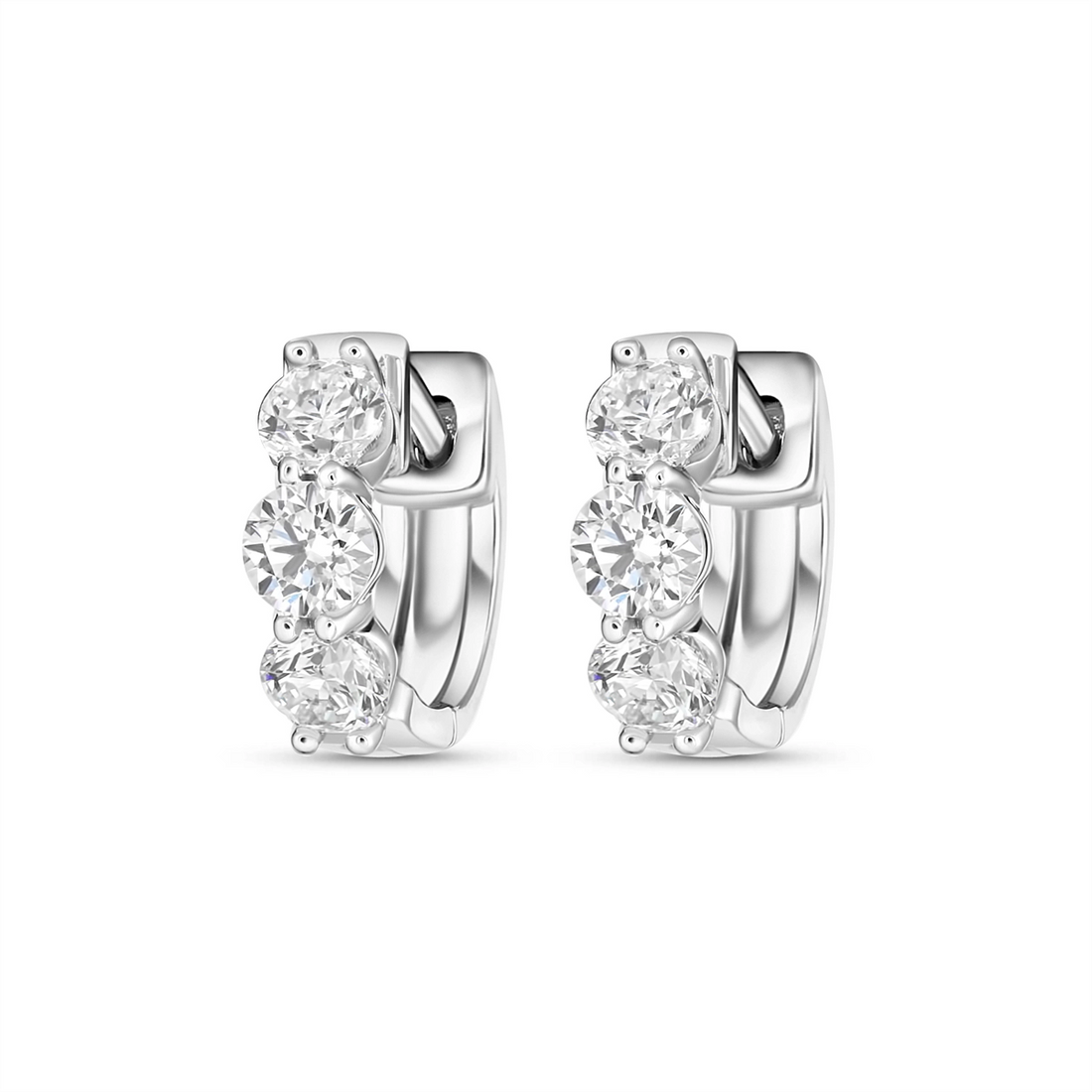 Earrings Earrings in White Gold containing Diamond 445901