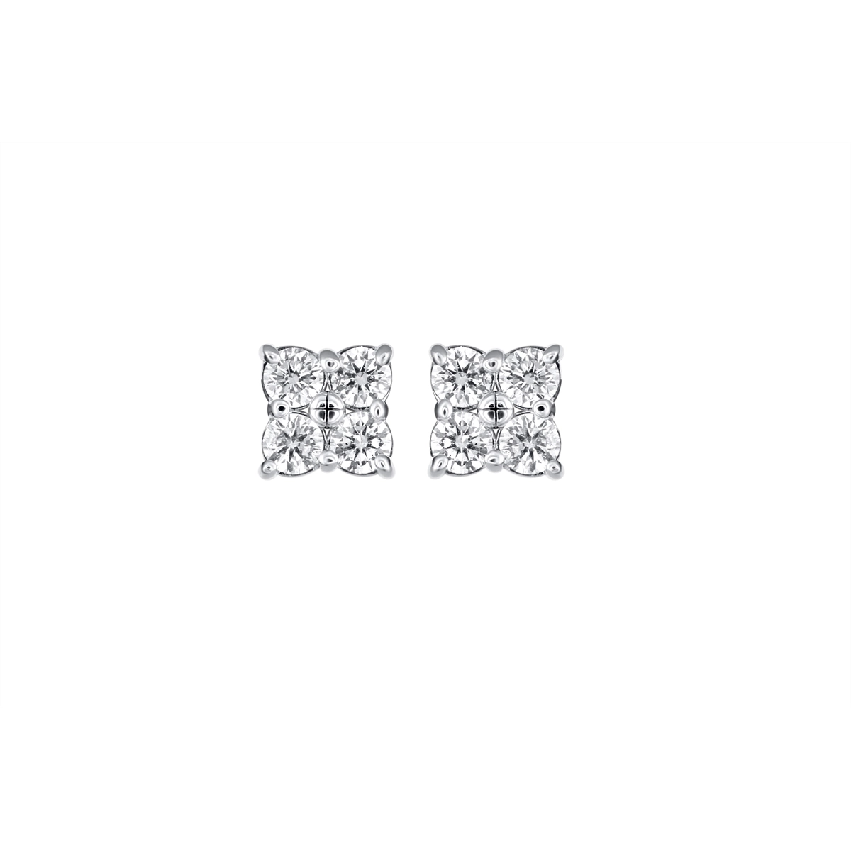 Earrings Earrings in White Gold containing Diamond 445916