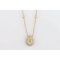 Frederic Sage Necklaces in Mixed Metals containing Diamond P9089Y-YCYW