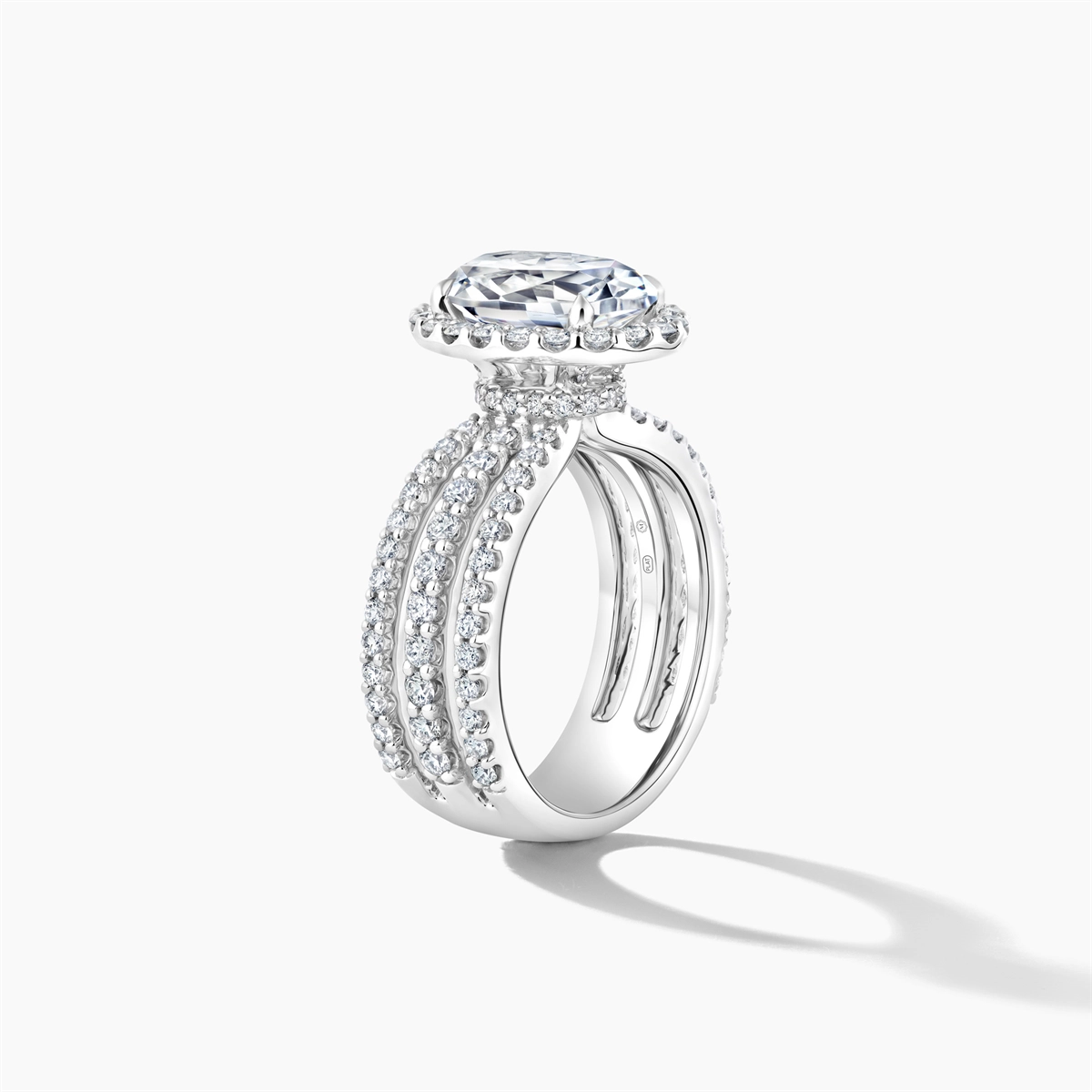 Engagement Collections Engagement Rings in Platinum/Palladium containing Diamond 446115