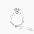 Engagement Collections Engagement Rings in Platinum/Palladium containing Diamond 446115