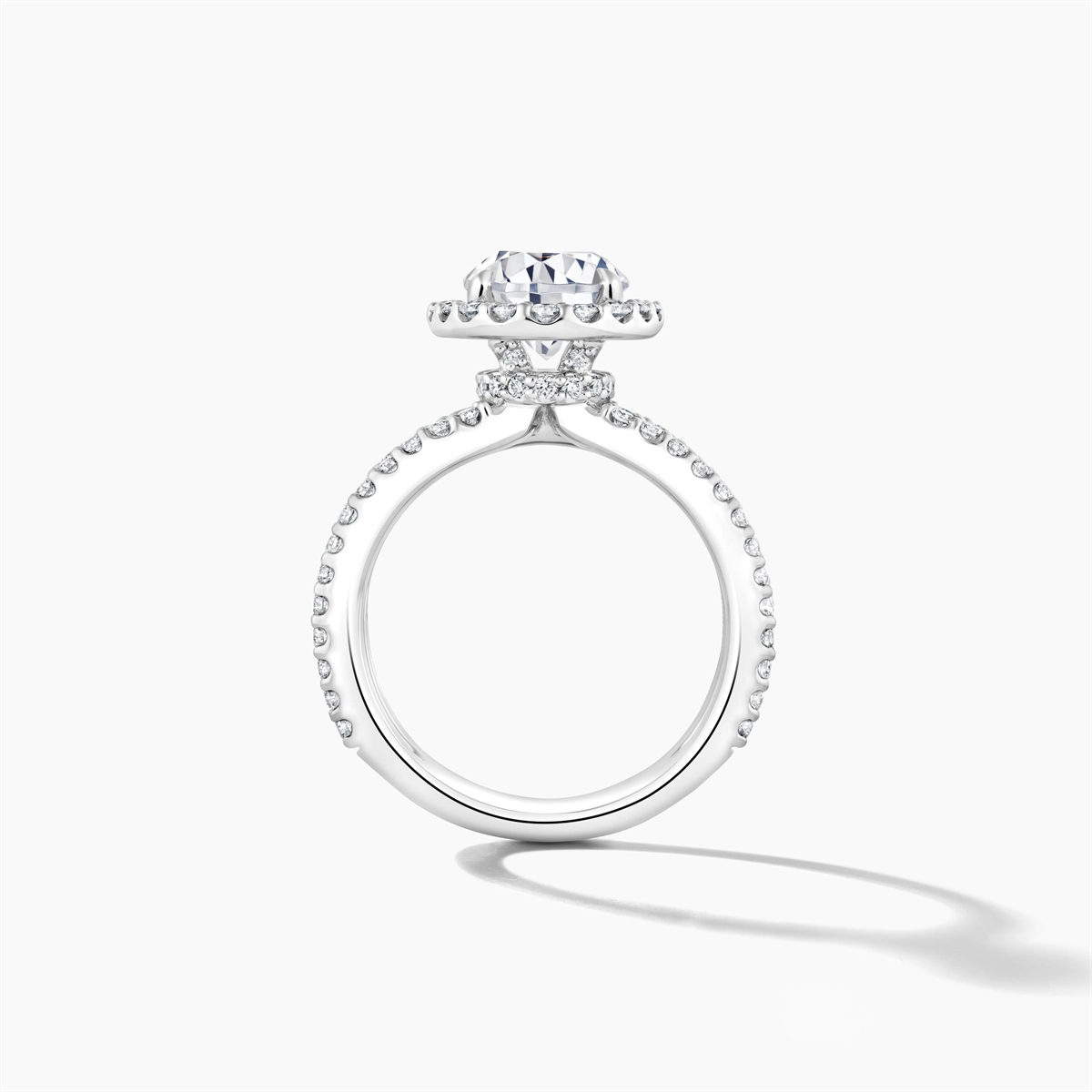 Engagement Collections Engagement Rings in Platinum/Palladium containing Diamond 446115
