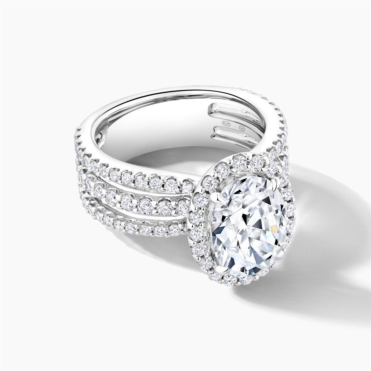 Engagement Collections Engagement Rings in Platinum/Palladium containing Diamond 446115
