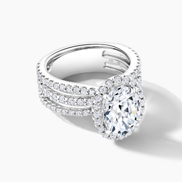 Engagement Collections Engagement Rings in Platinum/Palladium containing Diamond 446115