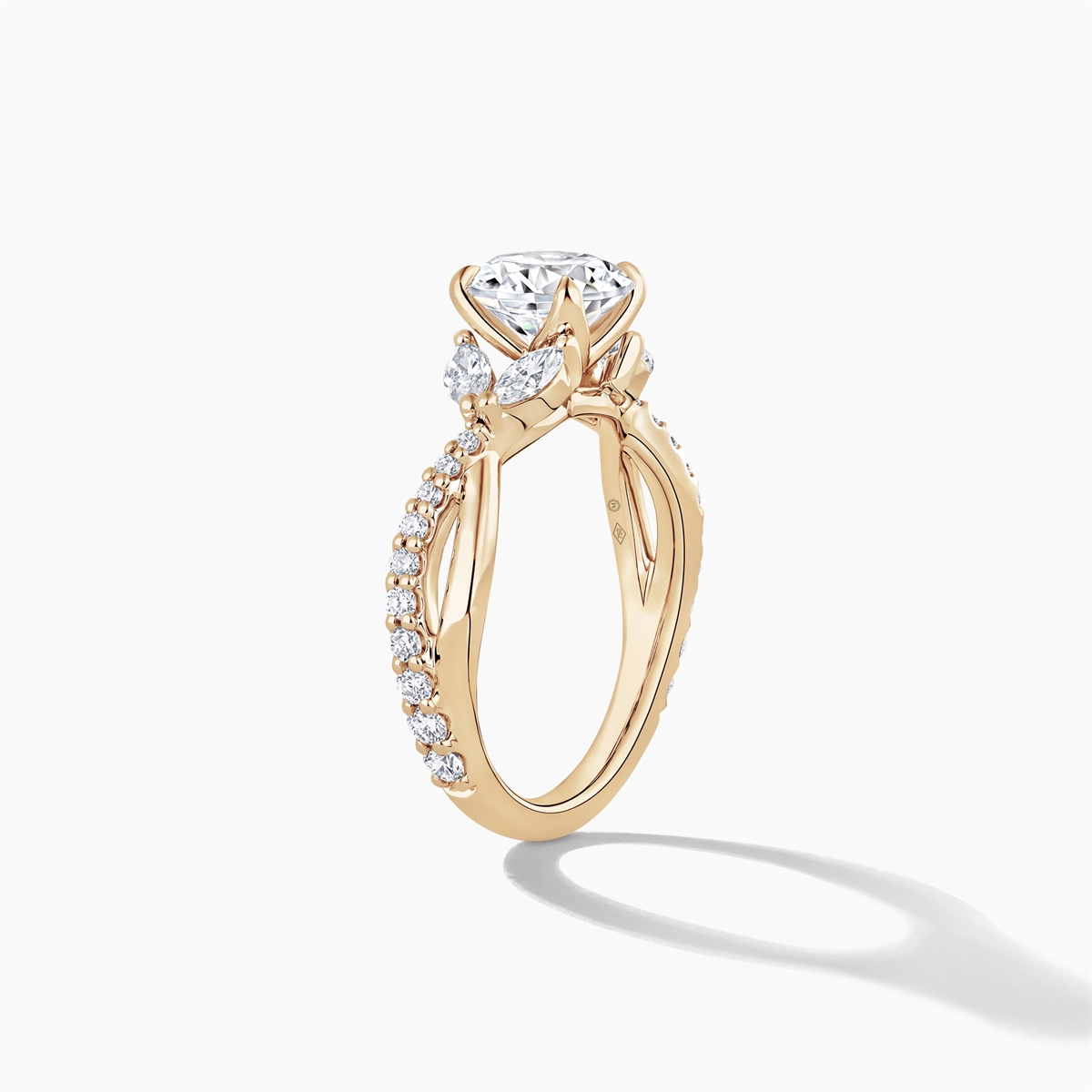 Engagement Collections Engagement Rings in Yellow Gold containing Diamond 446123