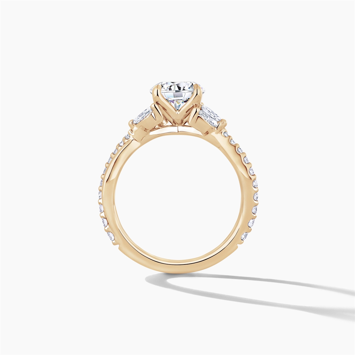 Engagement Collections Engagement Rings in Yellow Gold containing Diamond 446123