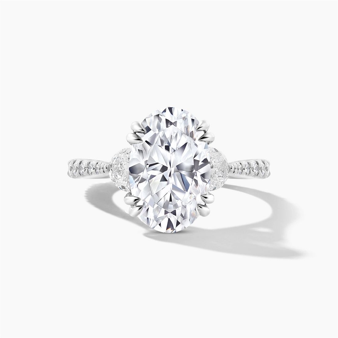 Engagement Collections Engagement Rings in Platinum/Palladium containing Diamond 446125