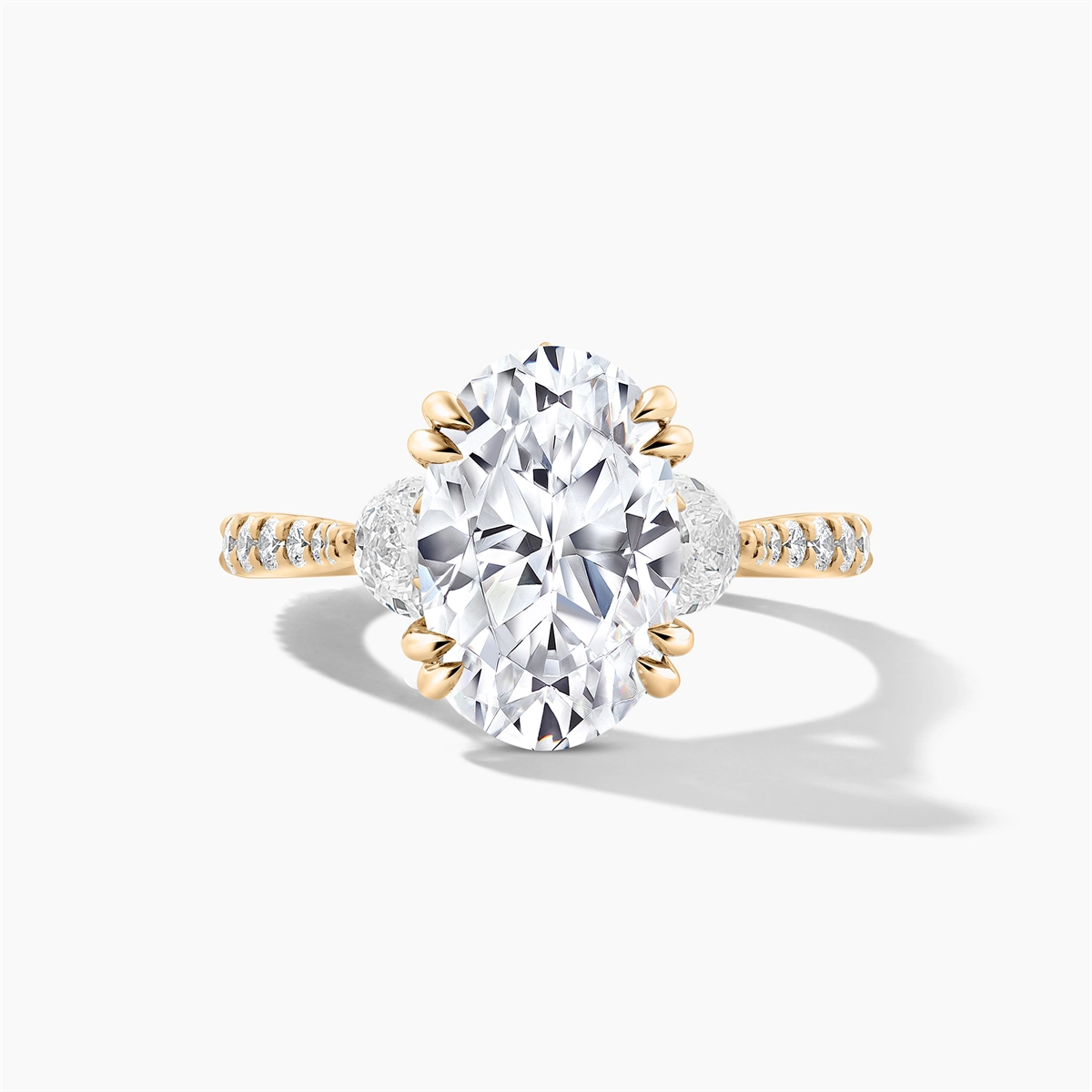 Engagement Collections Engagement Rings in Yellow Gold containing Diamond 446126