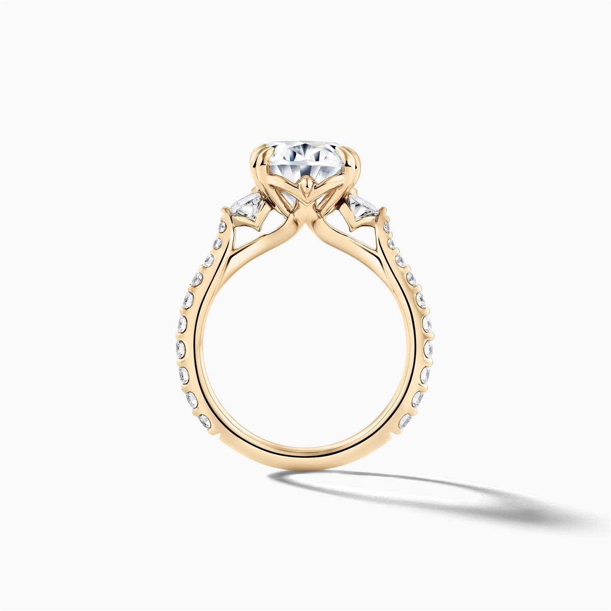 Engagement Collections Engagement Rings in Yellow Gold containing Diamond 446126