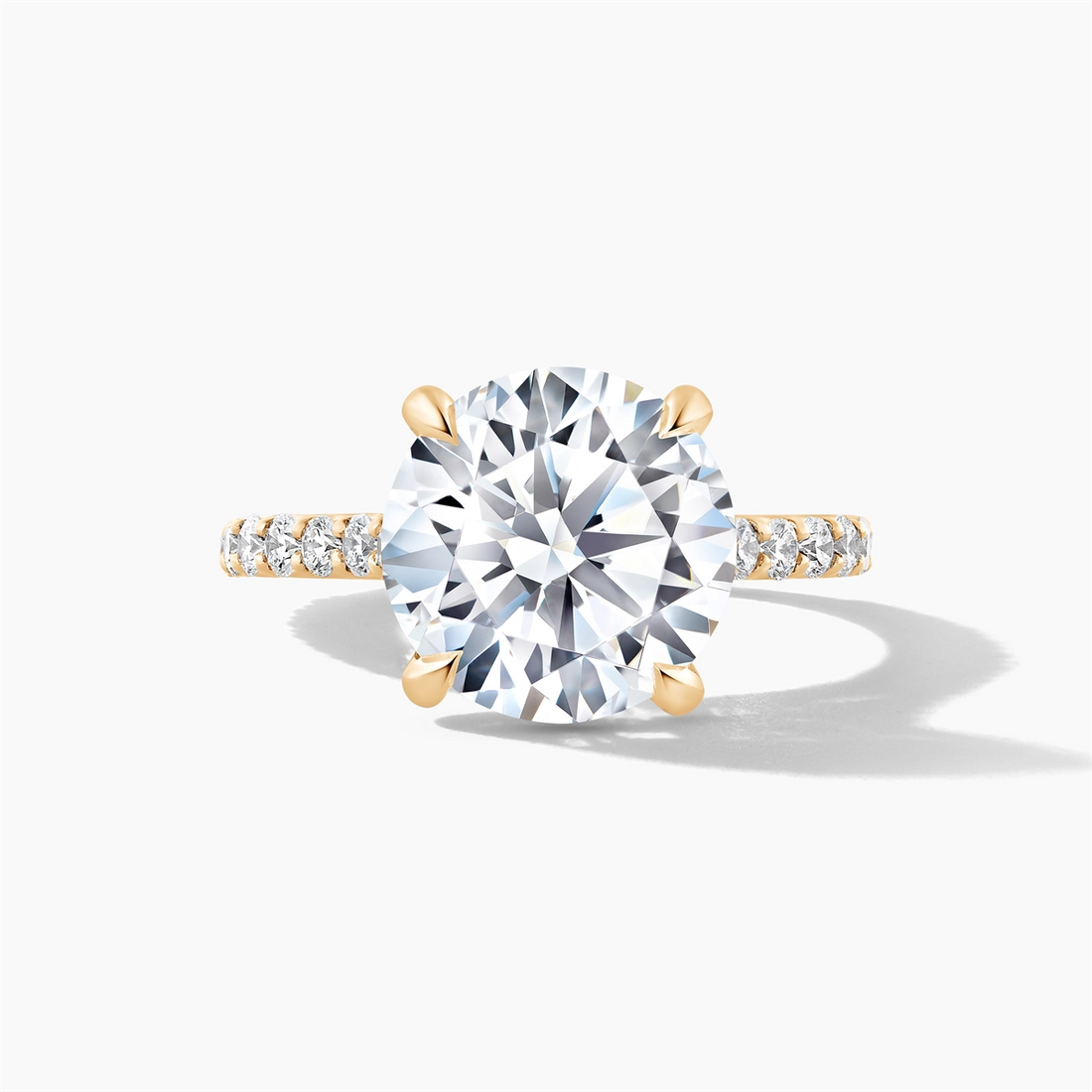Engagement Collections Engagement Rings in Yellow Gold containing Diamond 446127