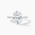 Engagement Collections Engagement Rings in Platinum/Palladium containing Diamond 446130