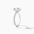 Engagement Collections Engagement Rings in Platinum/Palladium containing Diamond 446130